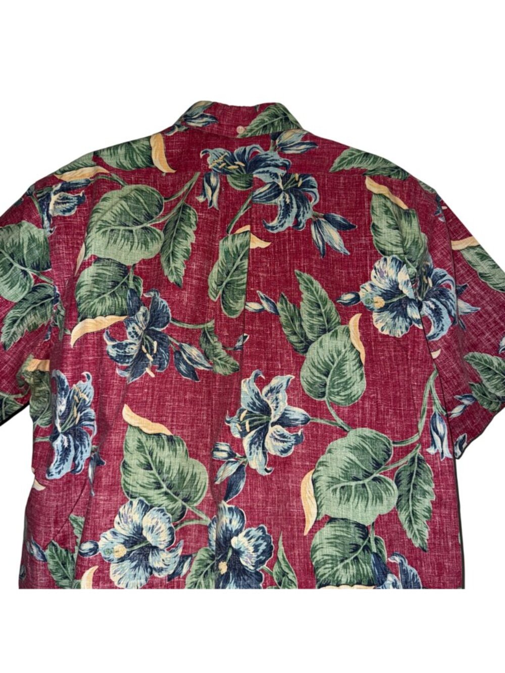 VTG Reyn Spooner Shirt Mens S Thick Colorful Floral Plumeria Hawaiian Aloha - Picture 5 of 7